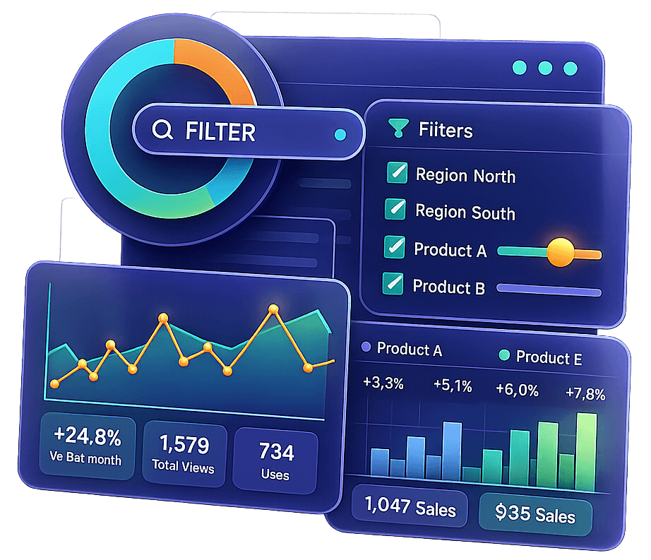 Dashboard App Interface