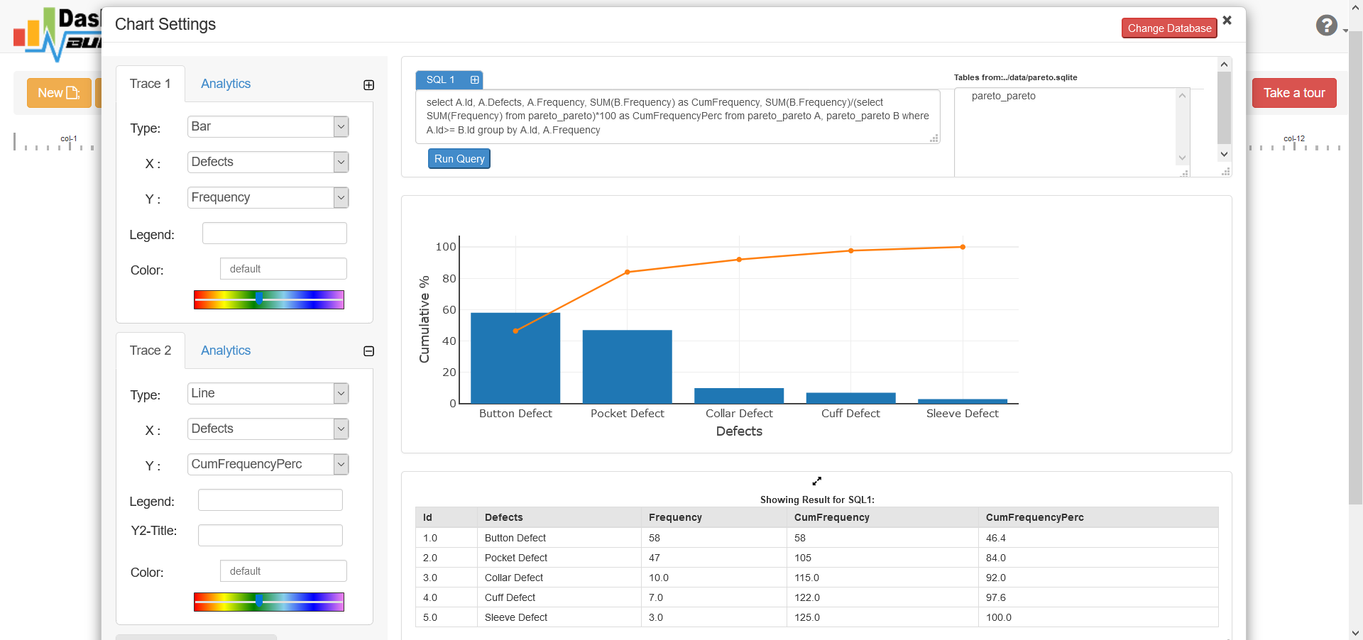 Pareto Chart Step 5